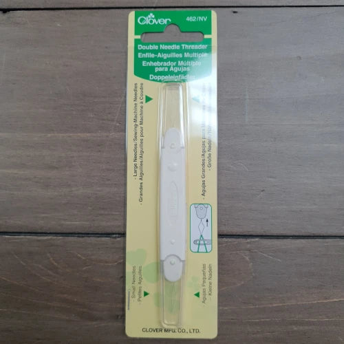 Clover double needle threader