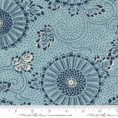 Indigo Blooming by Debbie Maddy for Moda