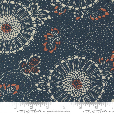 Indigo Blooming by Debbie Maddy for Moda