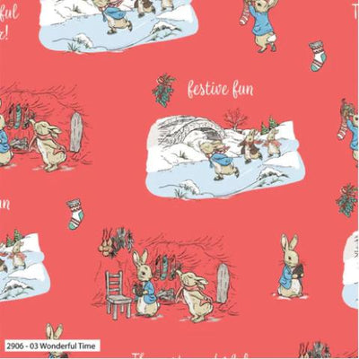 CLEARANCE 1m Fabric Cuts: Christmas (1.12)