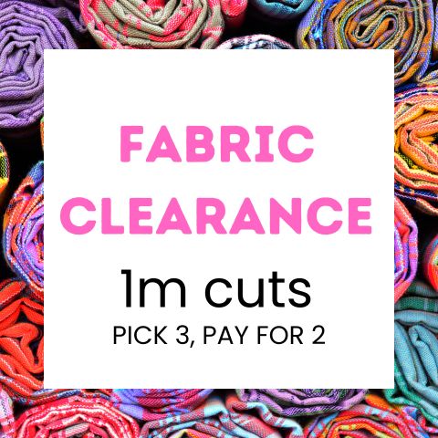 CLEARANCE 1m Fabric Cuts: Christmas (1.12)