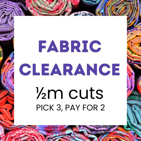 CLEARANCE Half Metre Fabric Cuts: Christmas (1.12)