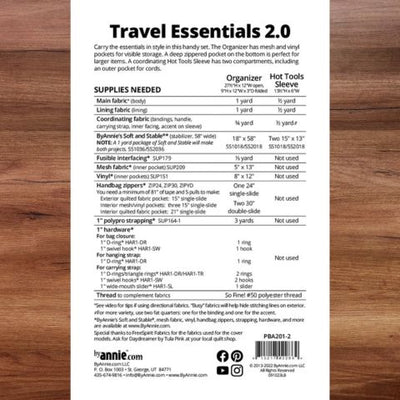 ByAnnie Pattern - Travel Essentials 2.0