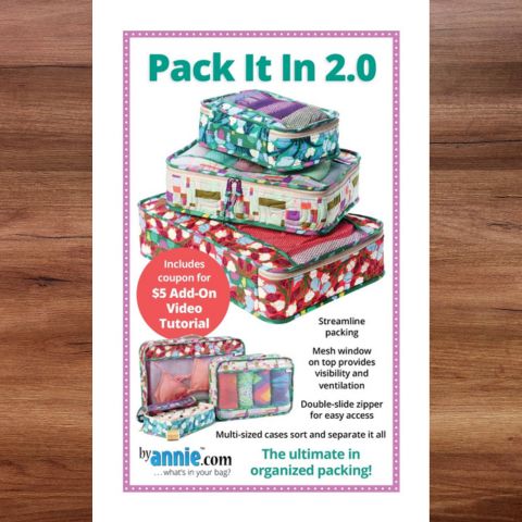 By Annie Pattern - Pack it in 2.0