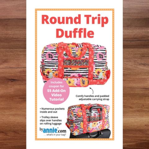 By Annie Pattern - Round Trip Duffle