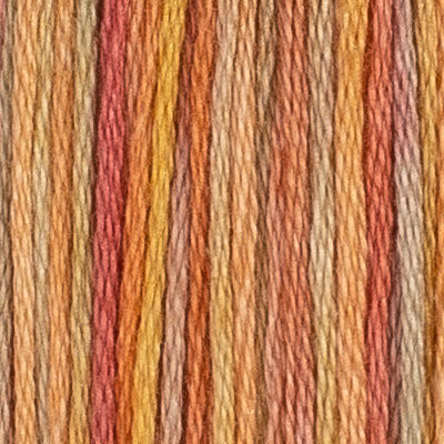 House of Embroidery Stranded Cotton - Yellows, Oranges, Pinks & Reds