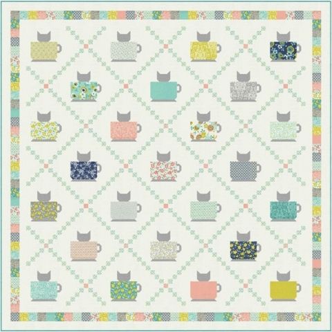 Tea Cats Quilt Pattern