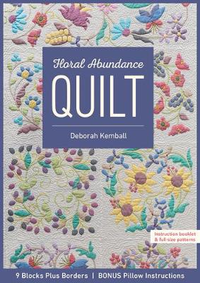 Flora Abundance Quilt - book and pattern